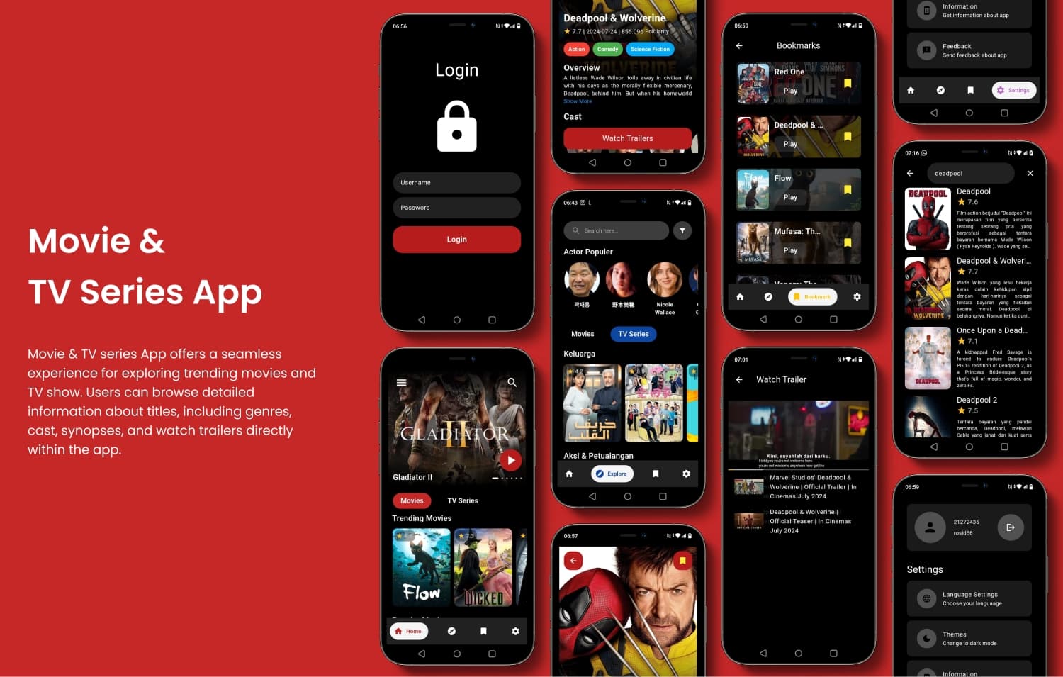 Movie & TV Series App